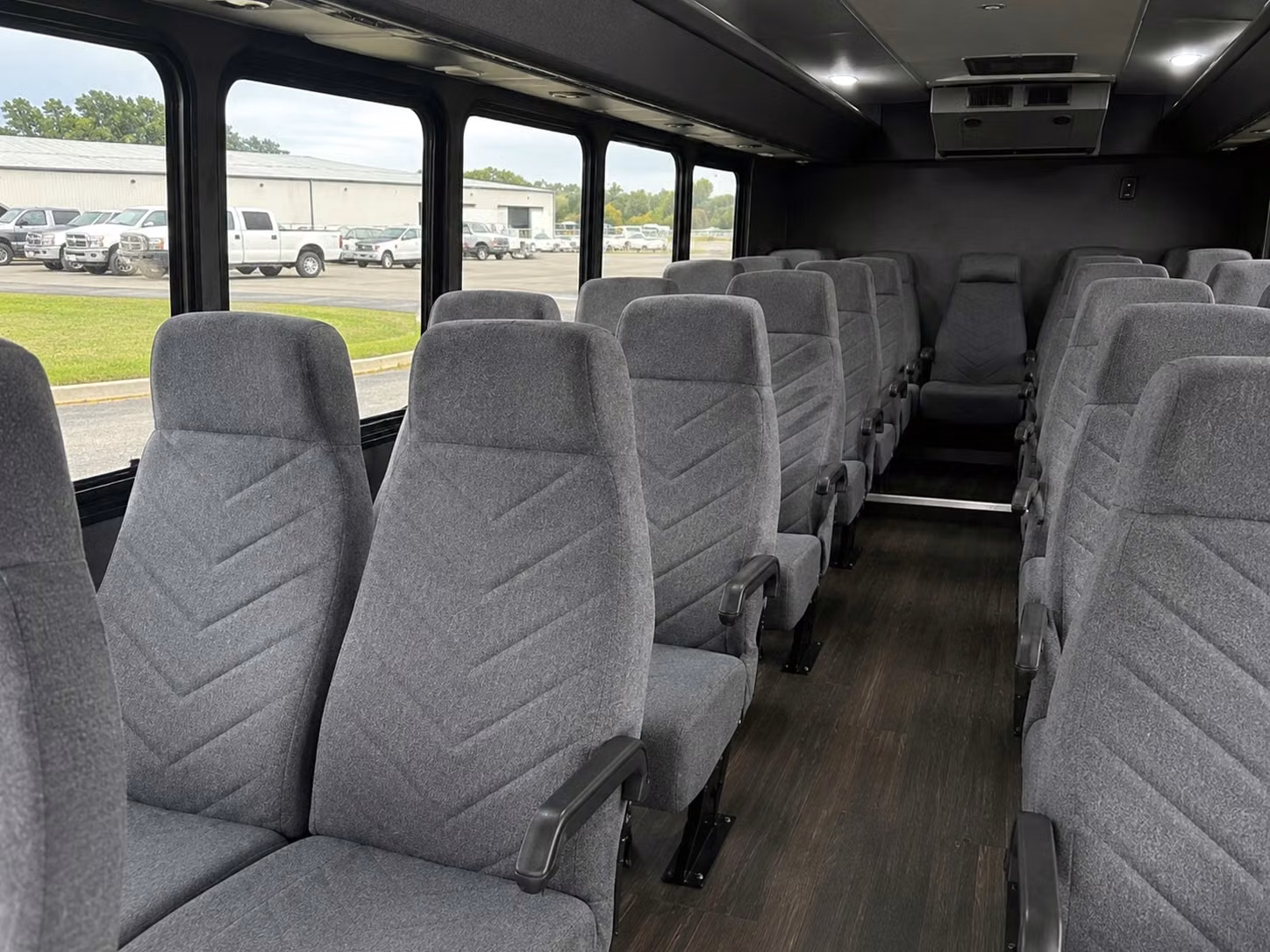 20 passenger minibus interior