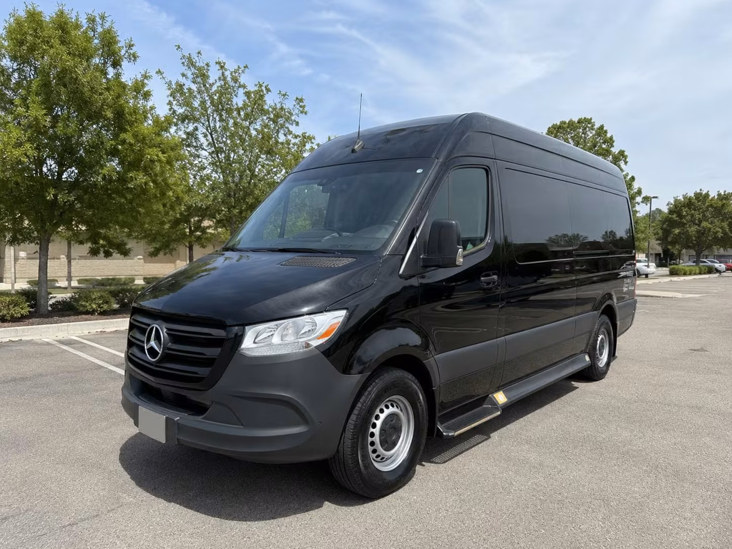 sprinter van with driver
