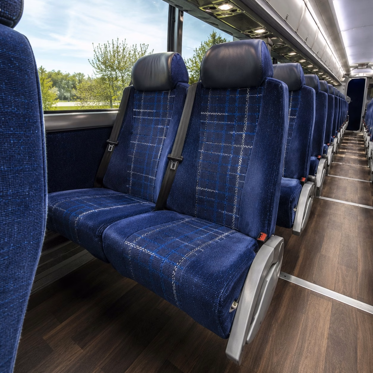 victorville charter bus interior
